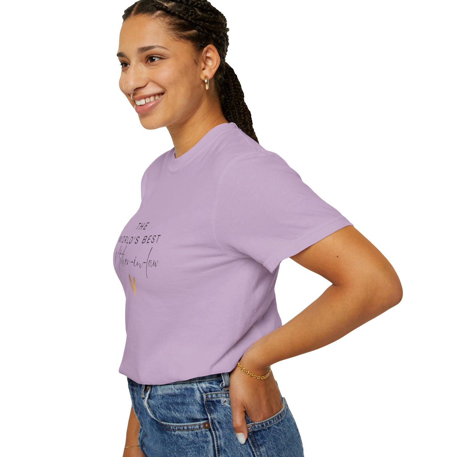 World's Best Mother Unisex Garment-Dyed T-Shirt | Perfect Gift for Mom, Mother's Day, Birthday, Family Reunion, Casual Wear