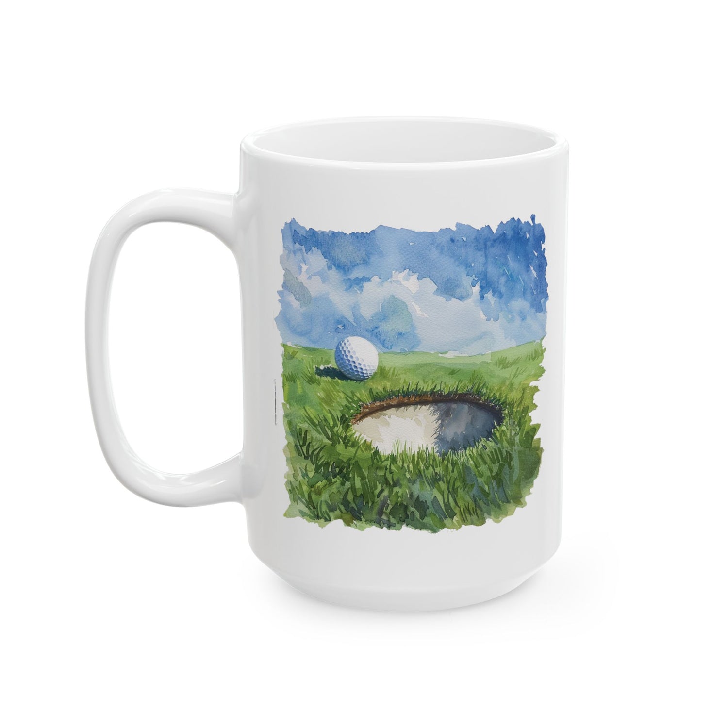 Golf Life Ceramic Mug | Perfect Gift for Golfers, Coffee Lover, Sports Enthusiast, Tea Cup, Home Decor