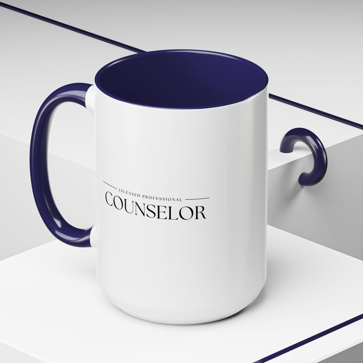 Mug - Licensed Professional Counselor Accent Coffee Mug (11, 15oz)
