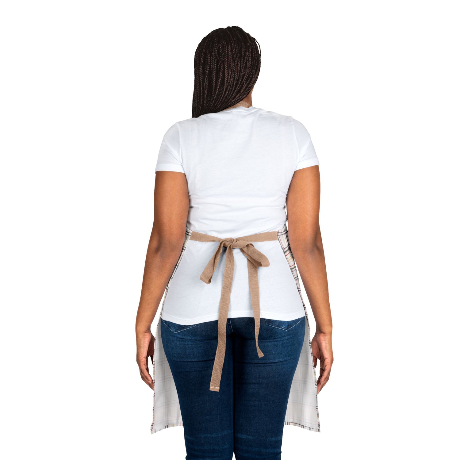 Stylish Cooking Apron with 5-Color Straps, Perfect Gift for Chefs, Grill Masters, Baking Lovers, Home Cooks