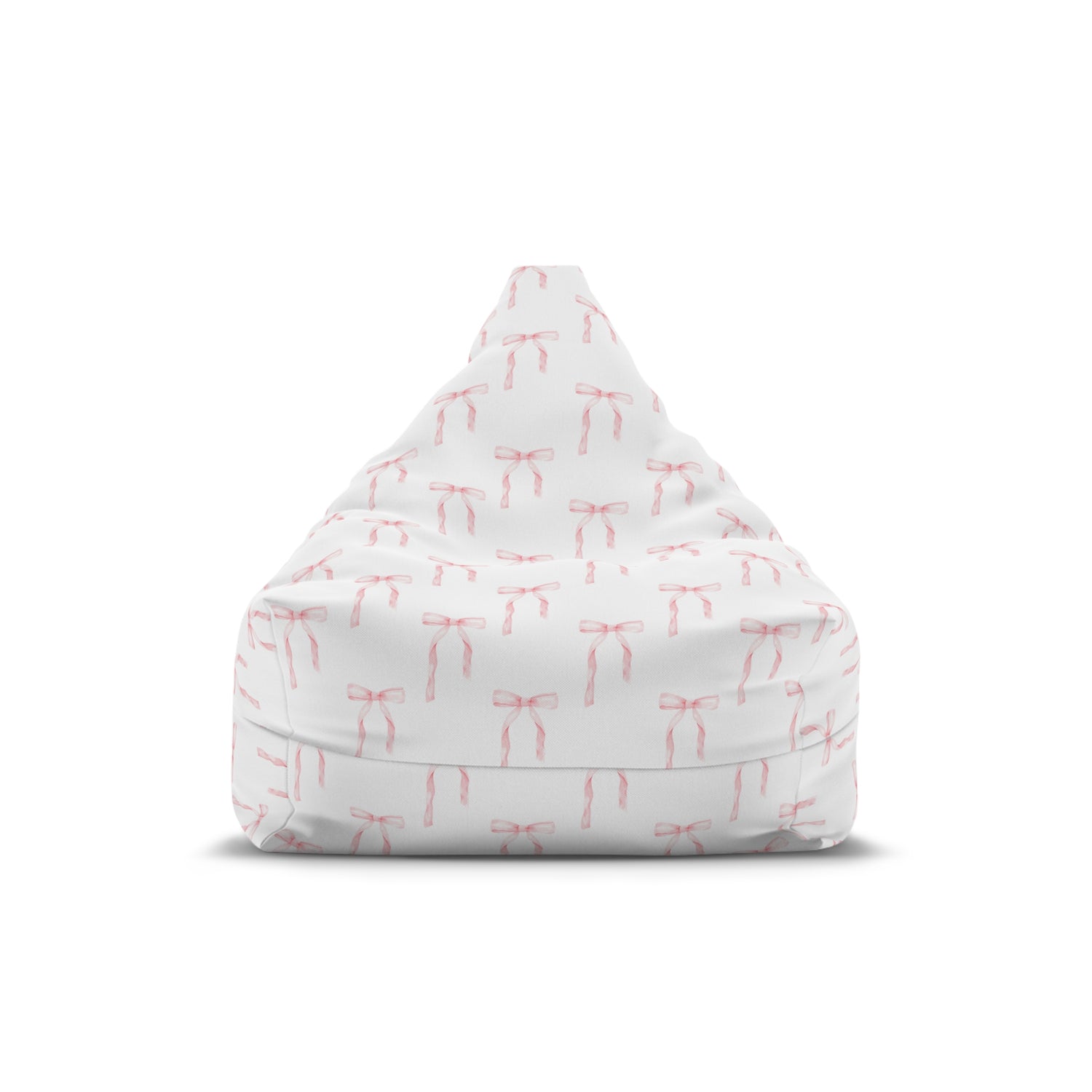 Coquette Small Pink Bows  Bean Bag Chair Cover