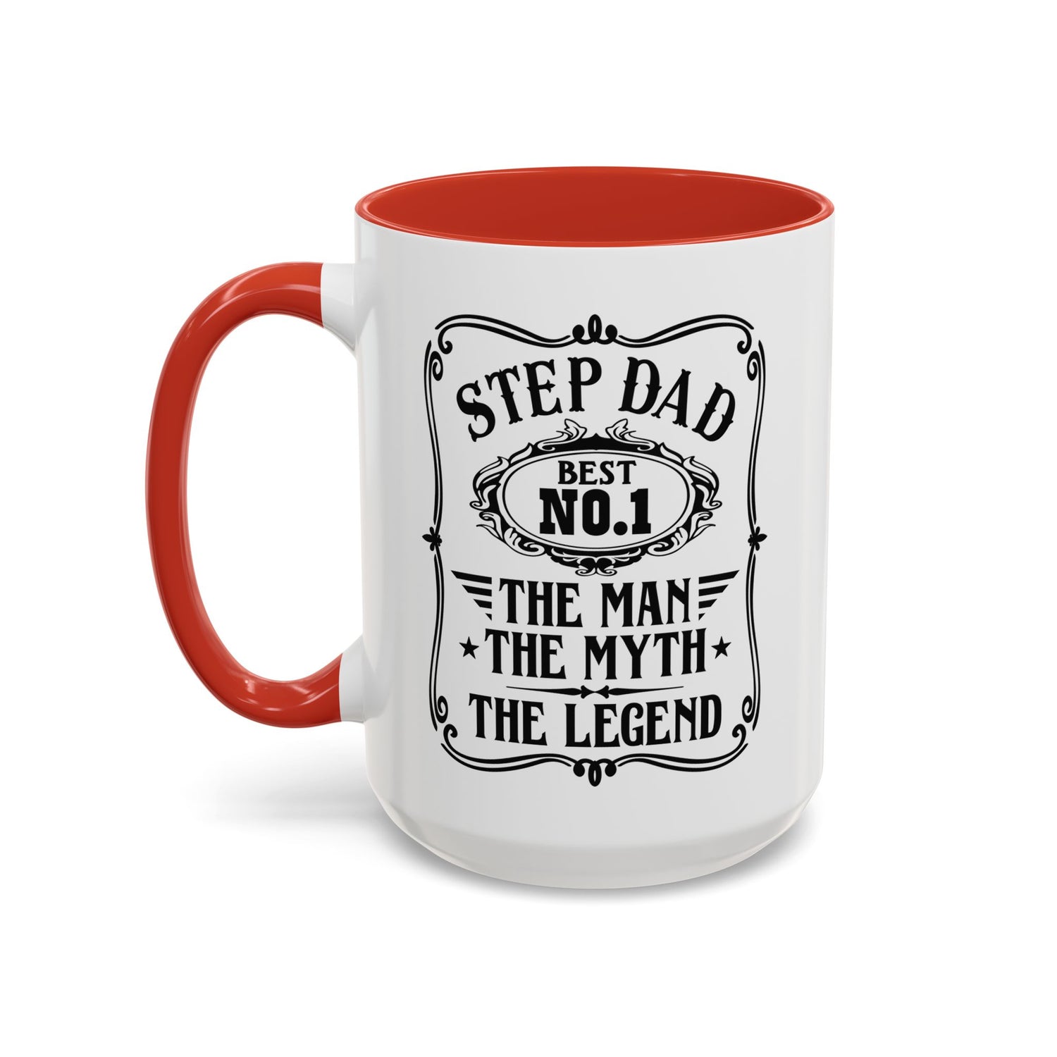 Step Dad Mug:The Man The Myth The Legend - Father's Day Gift