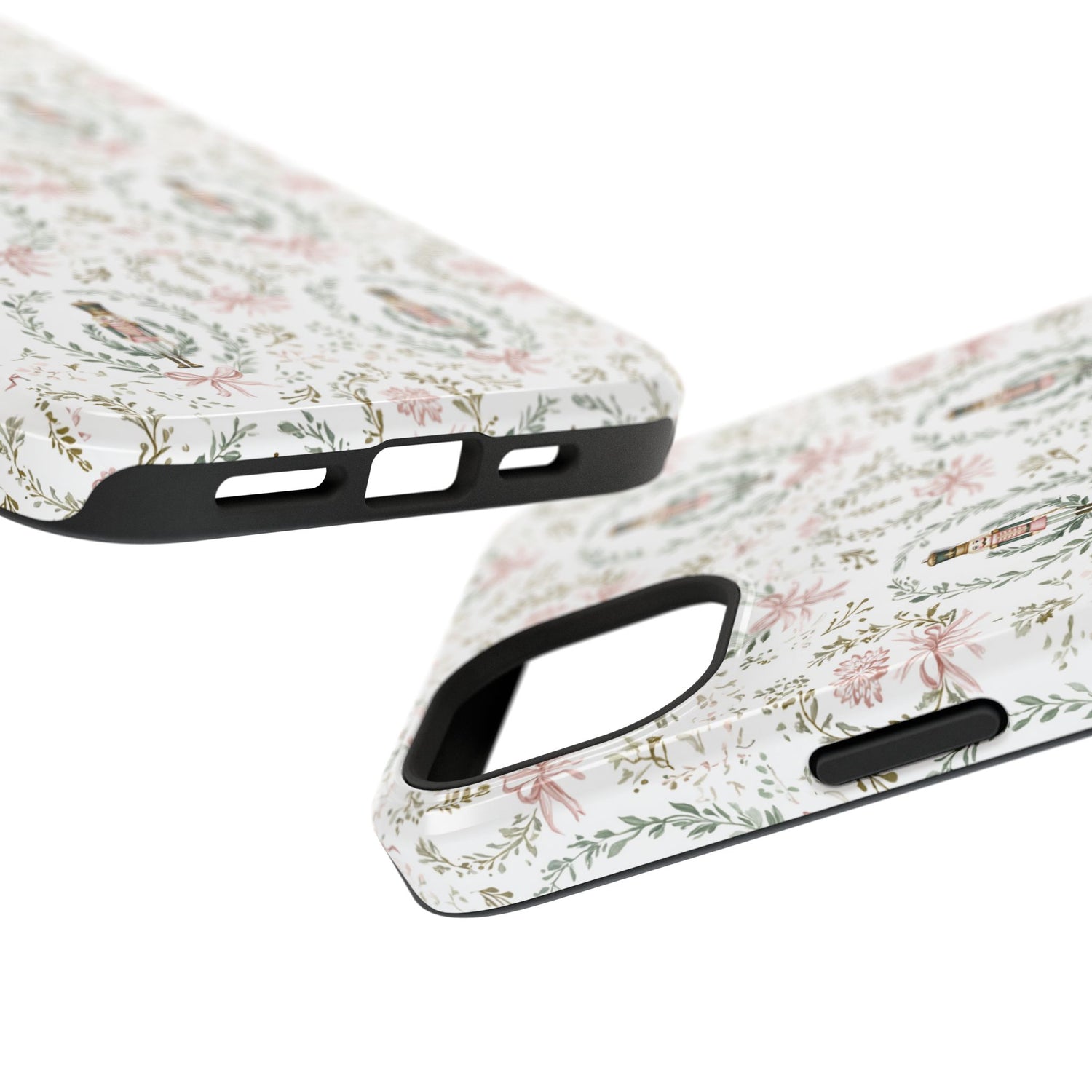 Impact-Resistant Phone Case- Nutcracker Floral