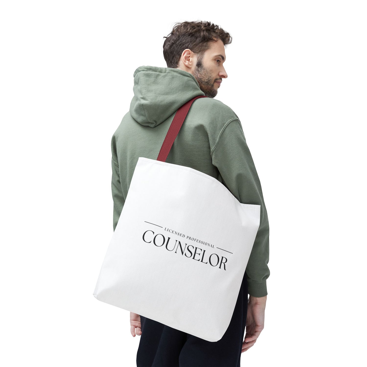 Licensed Counselor Tote Bag | Eco-Friendly Shopping Bag | Gift for Counselors, Therapist Tote, Daily Use Bag, Professional Accessory