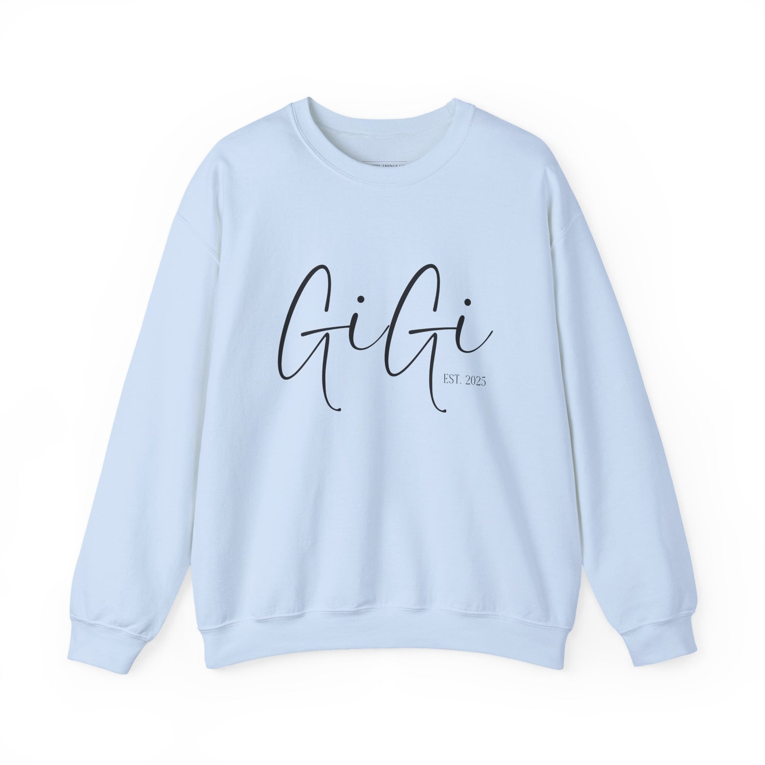 Personalized Gigi Sweatshirt, Cozy Crewneck for Grandmas, Stylish Gift for Her, Family Gatherings, Spring and Fall Fashion