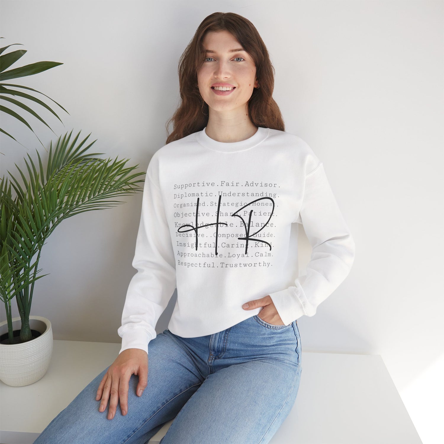 Supportive HR Advisor Sweatshirt, Unisex Crewneck Sweatshirt, Gift for HR Professionals
