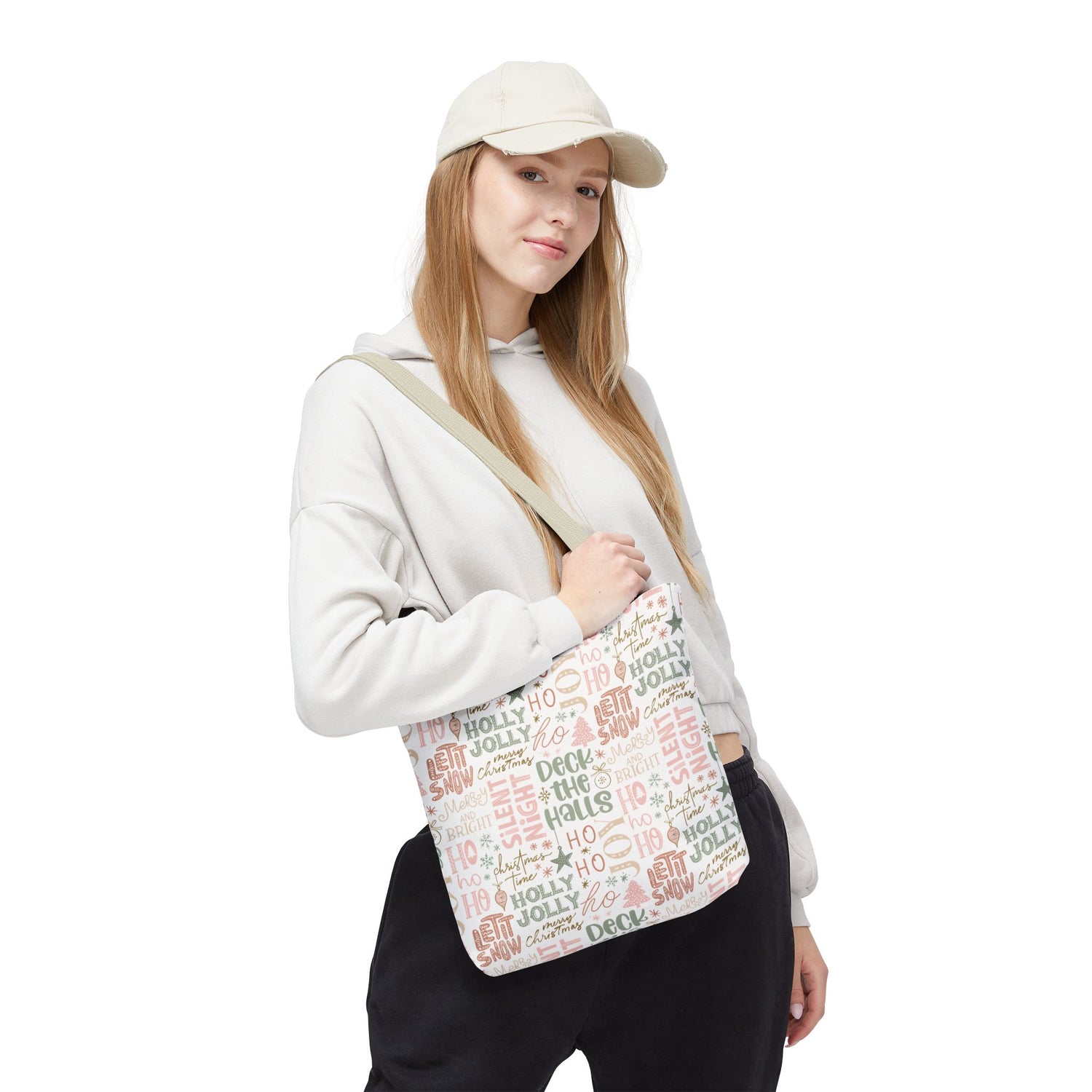 Christmas Phrases Tote Bag