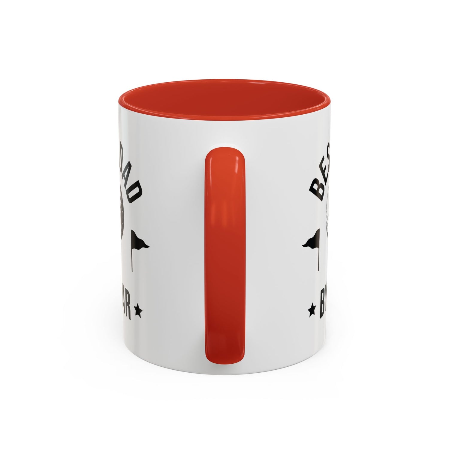 Dad Mug/Father's Day/Golfer/Gifts for him/Funny Mug/Accent Coffee Mug (11, 15oz) "Best Dad By Par"