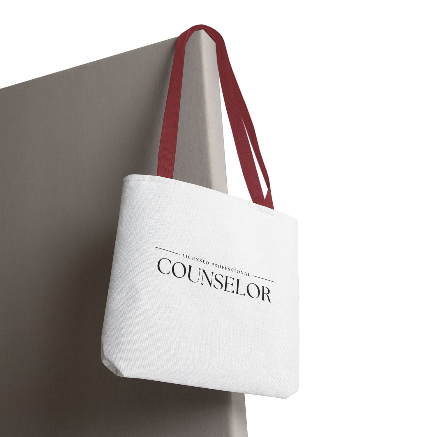 Licensed Counselor Tote Bag | Eco-Friendly Shopping Bag | Gift for Counselors, Therapist Tote, Daily Use Bag, Professional Accessory