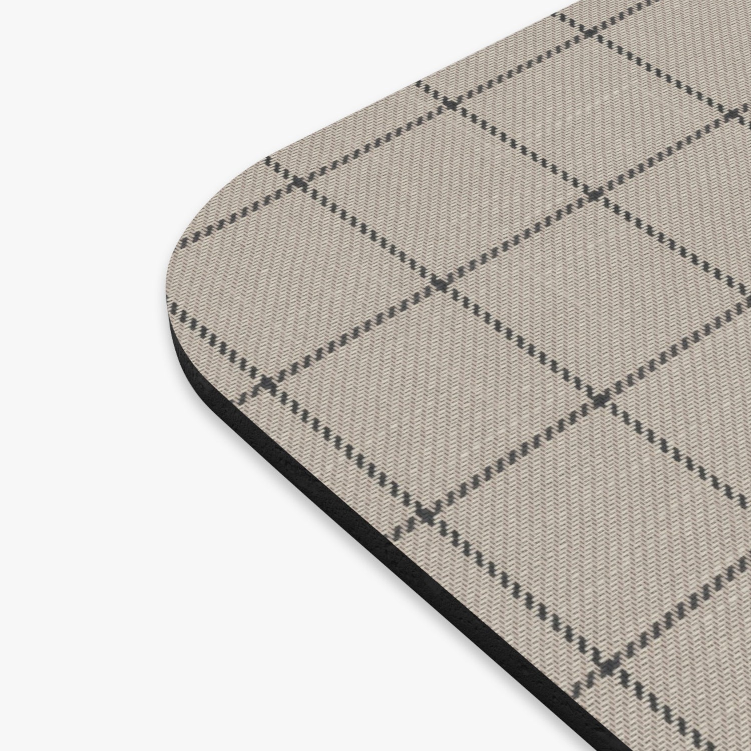 Stylish Grid Mouse Pad, Desk Accessory, Office Decor, Gift for Students, Minimalist Home Office