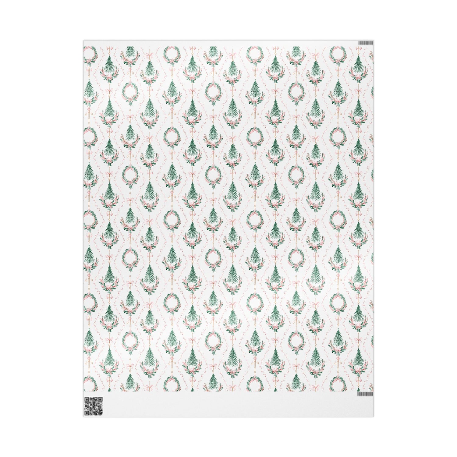 Premium Wrapping Paper - Festive Holiday Trees