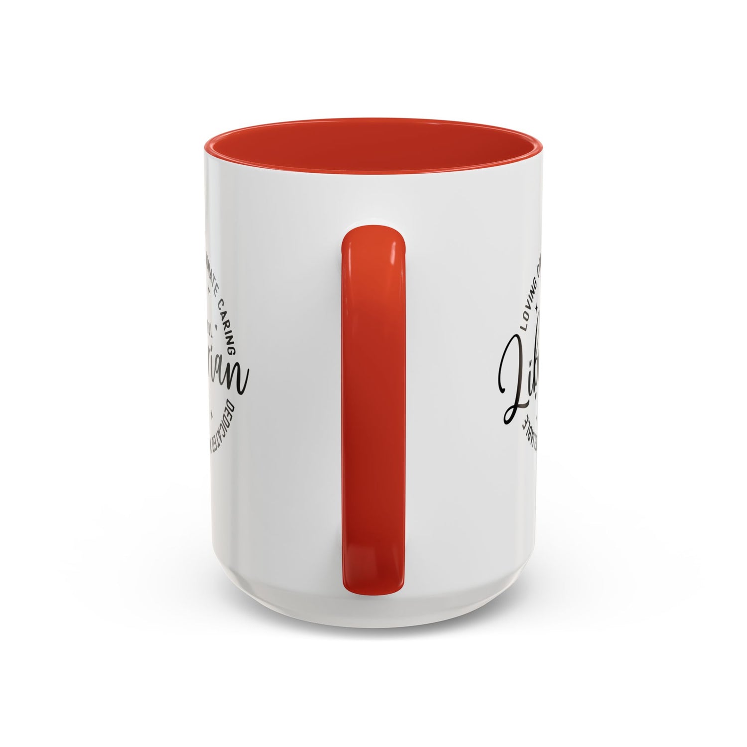 Librarian Love Coffee Mug | Gift for Teachers, School Librarians, Reading Enthusiasts, Book Lovers, Graduation