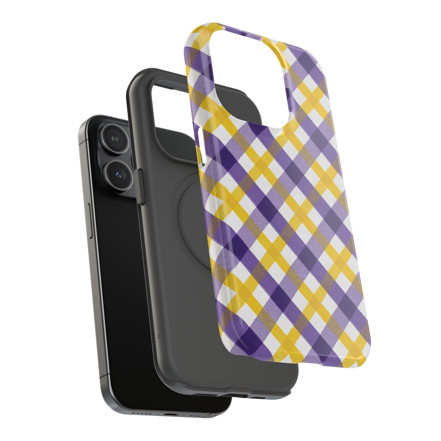 Phone Case | Impact-Resistant Louisiana Plaid
