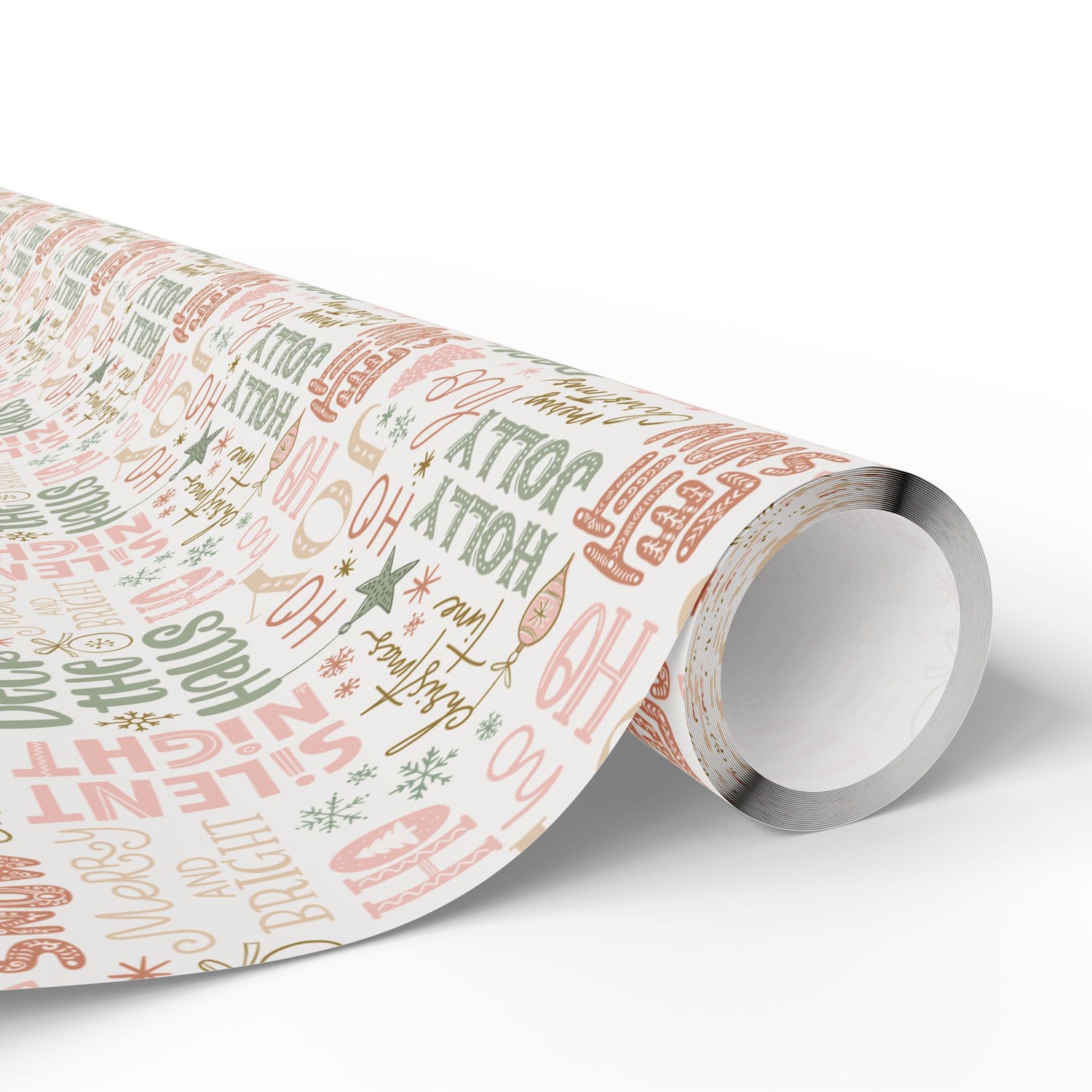 Premium Wrapping Paper - Christmas Phrases
