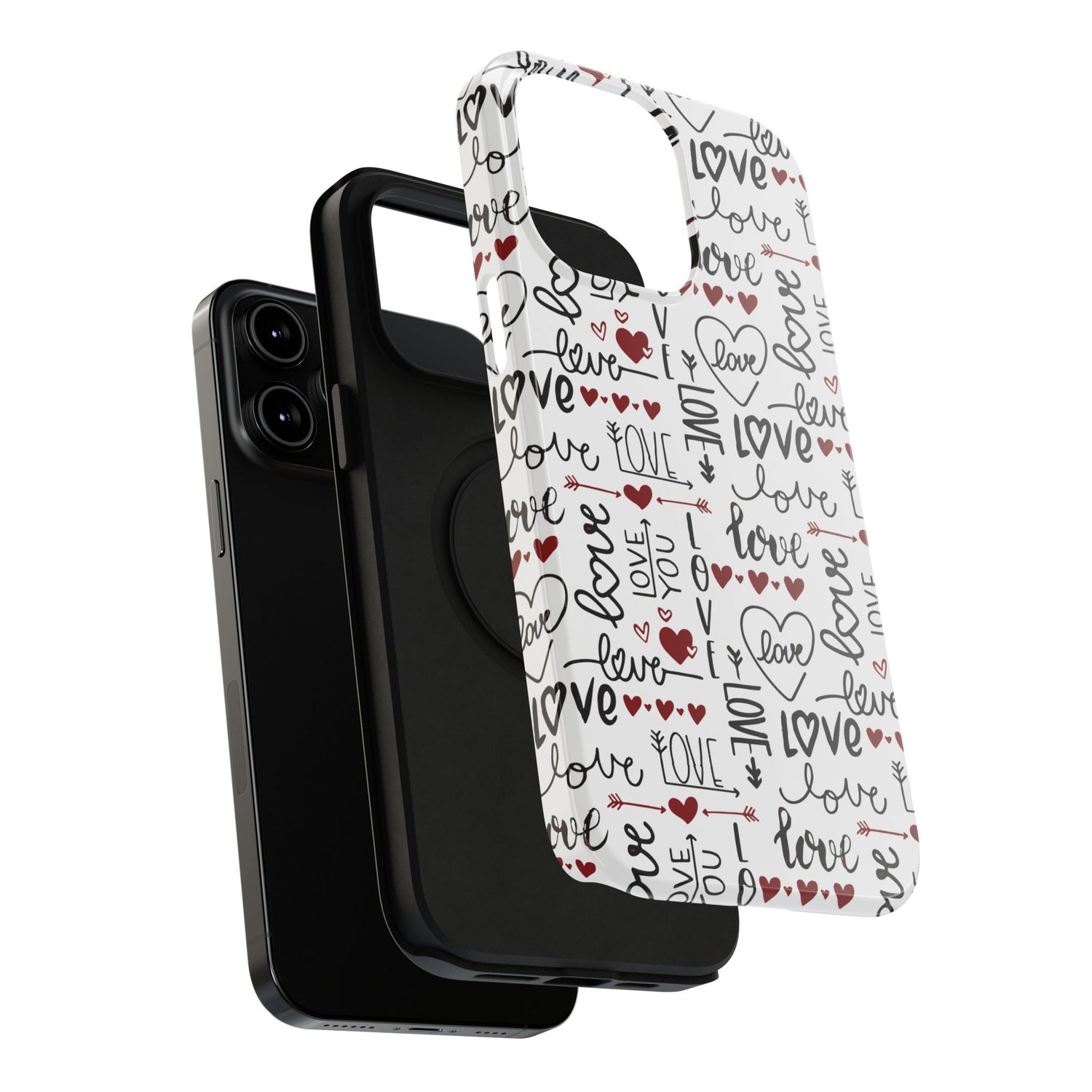 Impact-Resistant Cases-Valentine's Day Love