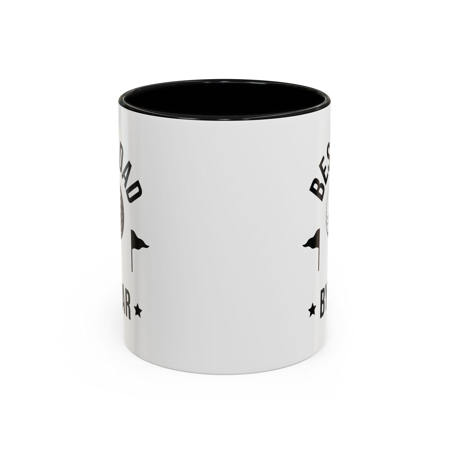 Dad Mug/Father's Day/Golfer/Gifts for him/Funny Mug/Accent Coffee Mug (11, 15oz) "Best Dad By Par"