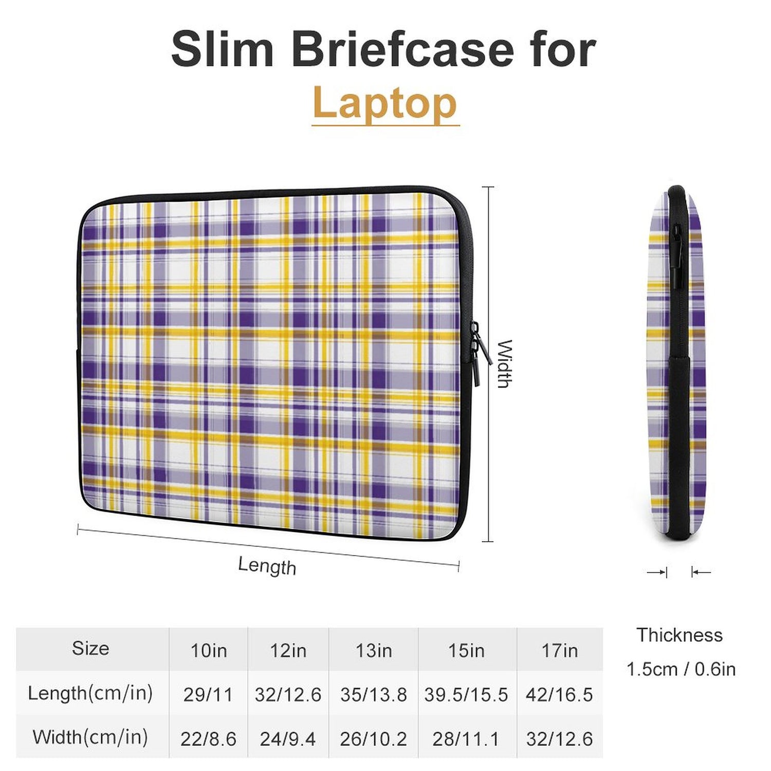Laptop Case (1 Picture on 2 Sides)