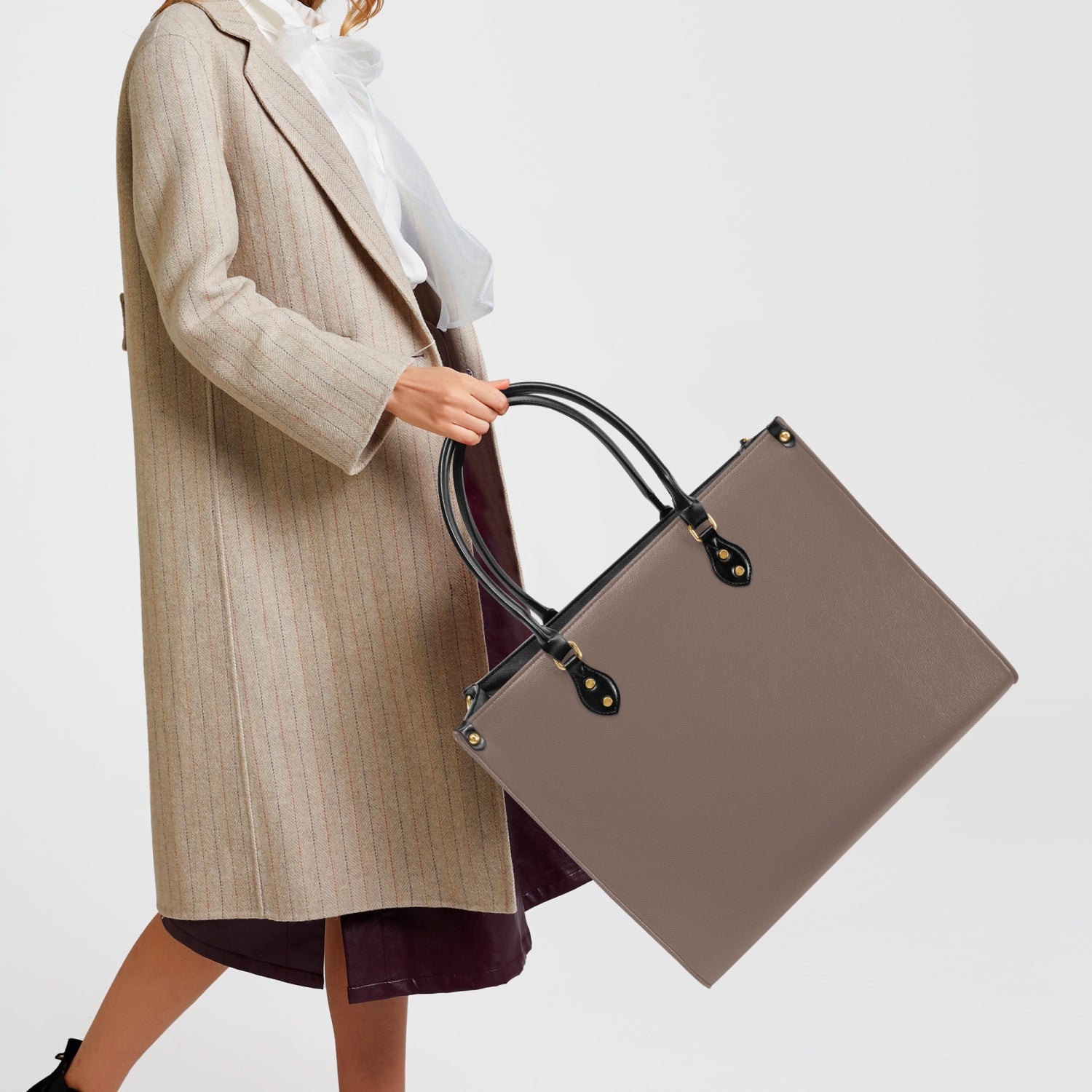 Elegant Classic Tote for Women Espresso