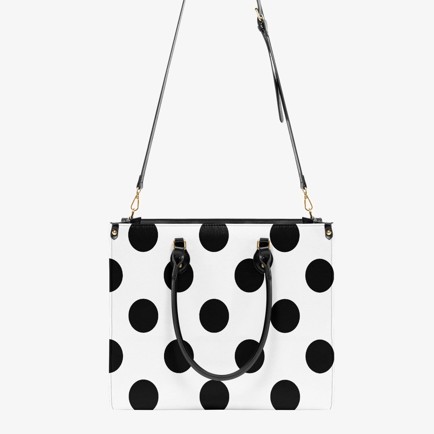 Elegant Classic Tote for Women Polka
