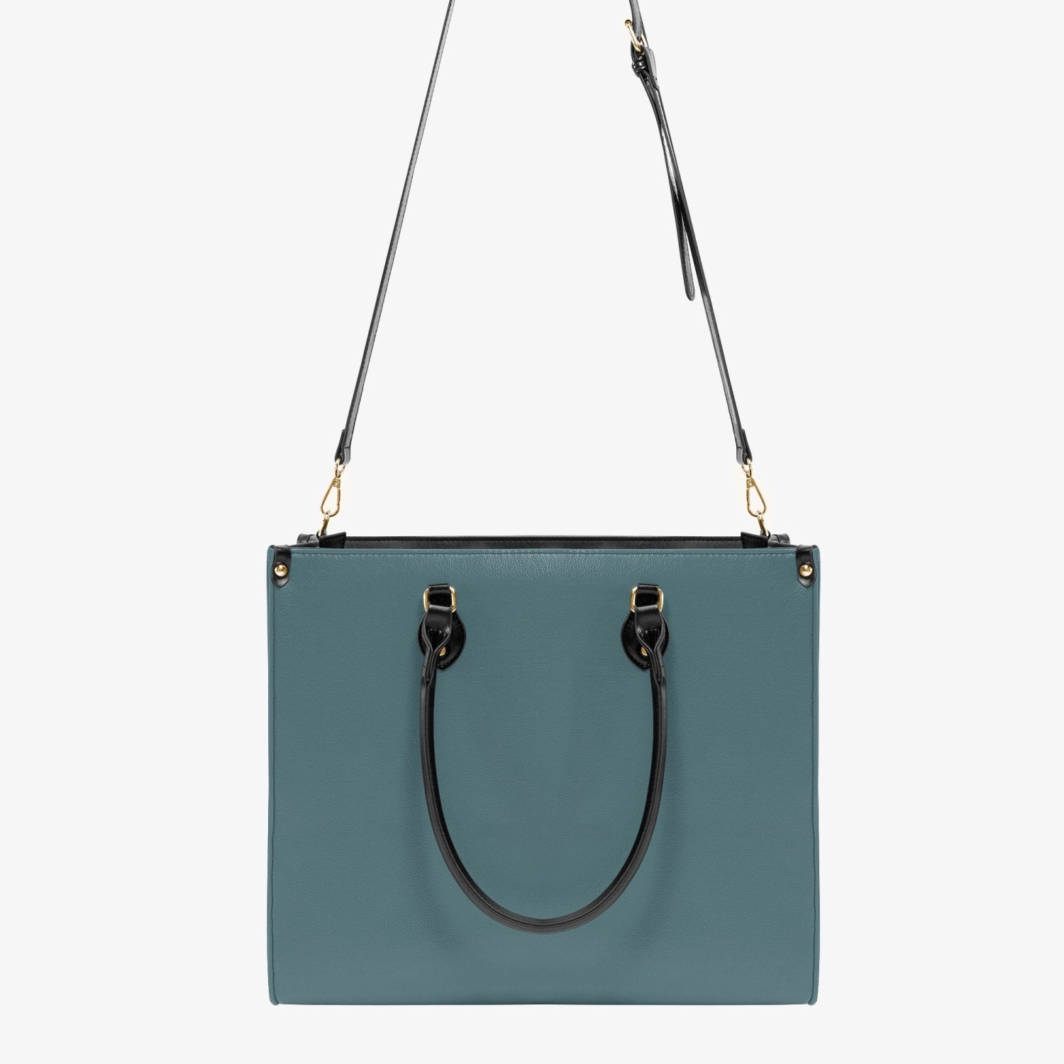 Elegant Classic Tote for Women Stormy Teal